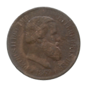 MOEDA DO BRASIL 20 RÉIS 1869 B 788
