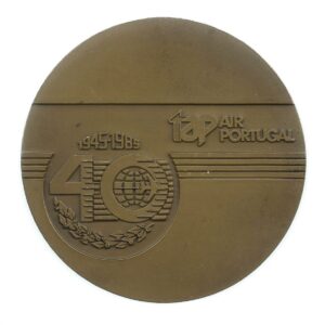 MEDALHA DE PORTUGAL 40 ANOS DA TAP 1984