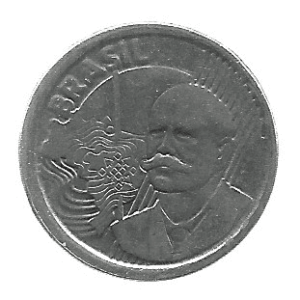 BRASIL 50 CENTAVOS 2013 - V 531 SEM O NOME RIO BRANCO CUNHADO