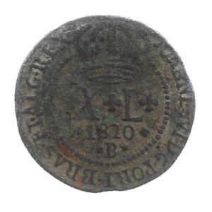 MOEDA DO BRASIL XL 1820 B  C 484 MBC