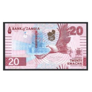 CÉDULA DA ZÂMBIA 20 KWACHA FE