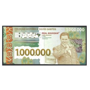 CÉDULA DE FANTASIA SILVIO SANTOS 1.000.000