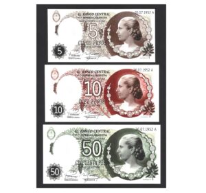 CÉDULAS DE FANTASIA ARGENTINA EVA PERON