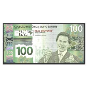 CÉDULA DE FANTASIA SILVIO SANTOS 100