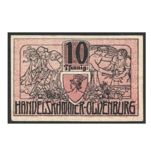 NOTGELD DA ALEMANHA 10 PFENNG