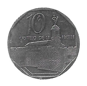 MOEDA DE CUBA 10 CENTAVOS 1994 KM 576