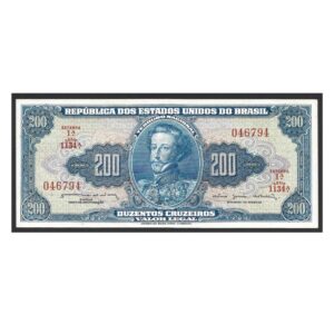 CÉDULA DE 200 CRUZEIROS C 042 SOB/FE