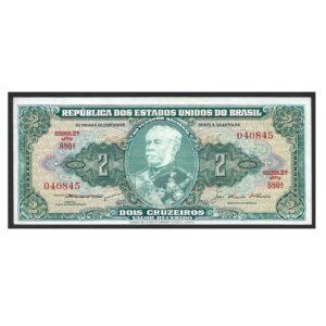 CÉDULA DE 2 CRUZEIROS C 063 SOB/FE