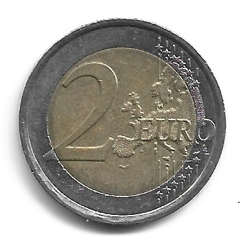 MOEDA DA ITÁLIA 2 EUROS 2019 - Imagem 2