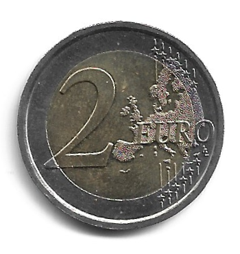 MOEDA DA ITÁLIA 2 EUROS 2018 - Imagem 2