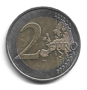 MOEDA DA FRANÇA 2 EUROS 2014 - Imagem 2