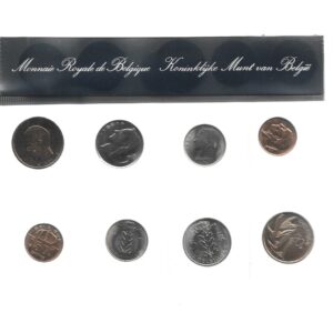 MOEDAS DA BÉLGICA 1981 FC