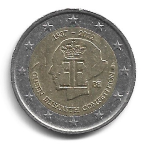 MOEDA DA BÉLGICA 2 EUROS 2012 KM 317
