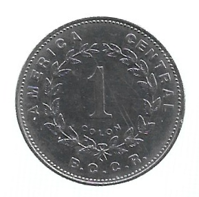 MOA DA COSTA RICA 1 COLON 1989 KM 210