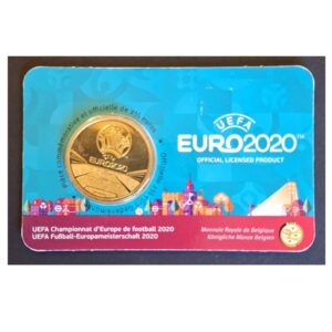 MOEDA DA BÉLGICA 2 1/2 EUROS 2021