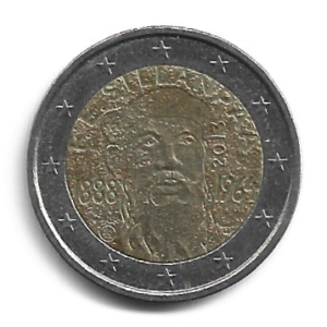 MOEDA DA FINLÂNDIA 2 EUROS 2013 KM 193