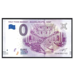 CÉDULA DE FANTASIA ZERO EURO