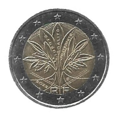 MOEDA DA FRANÇA 2 EUROS 2022