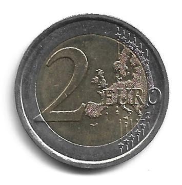 MOEDA DA ITÁLIA 2 EUROS 2014 KM 377 - Imagem 2