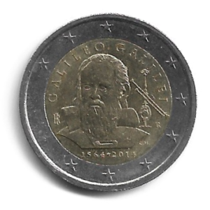 MOEDA DA ITÁLIA 2 EUROS 2014 KM 377