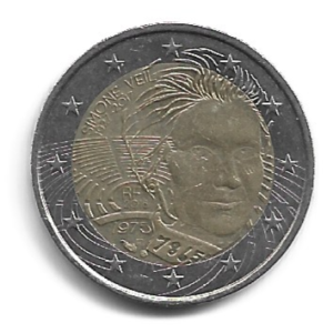 MOEDA DA FRANÇA 2 EUROS 2018