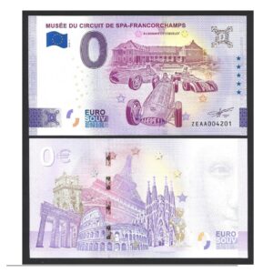 CÉDULA DE FANTASIA ZERO EURO