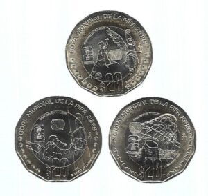 MOEDAS DO MÉXICO COPA 2026