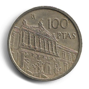 MOEDA DA ESPANHA 100 PESETAS 1996 KM 964