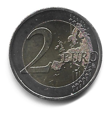 MOEDA DA GRÉCIA 2 EUROS 2020 - Imagem 2