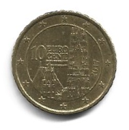 MOEDA DA ÁUSTRIA 10 CENTS 2017 KM 3139