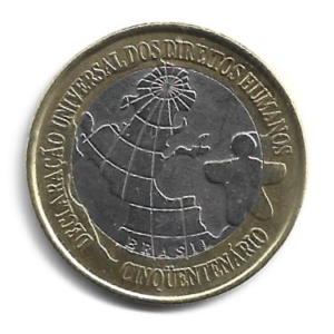 MOEDA DO BRASIL 1 REAL 1998 V 570 MBC/SOB