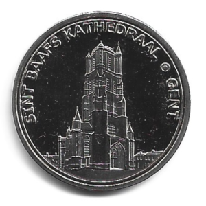 MEDALHA / TOKEN CATEDRAL DE SÃO BAVÃO - GENT BÉLGICA