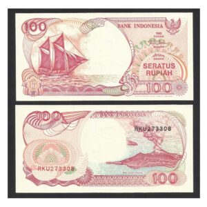 CÉDULA DA INDONÉSIA 100 RUPIAS 1992-99 P 127 G FE