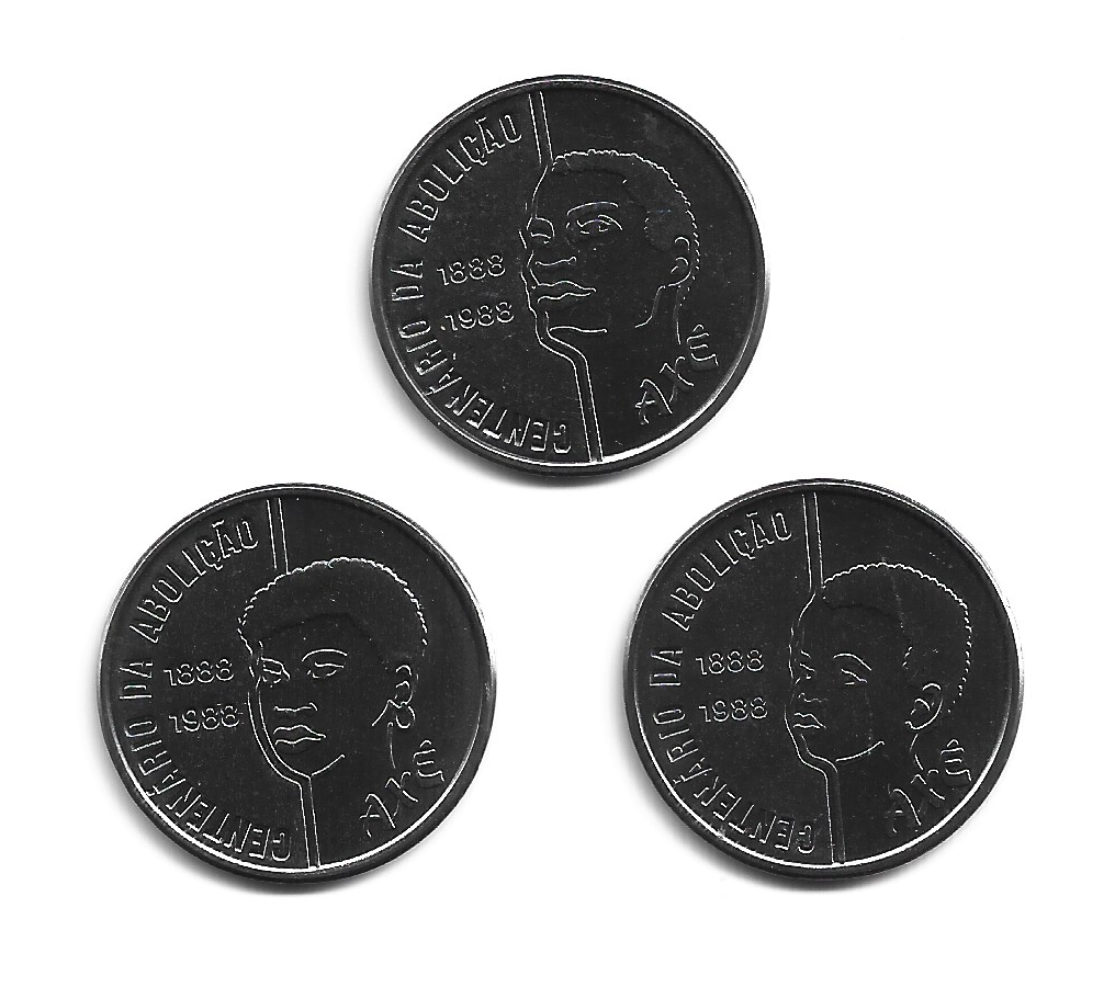 MOEDAS DO BRASIL 100 CRUZADOS 1988 V 403 SOB/FC