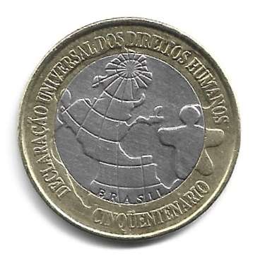 MOEDA DO BRASIL 1 REAL 1998 V 570 MBC/SOB
