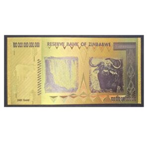 CÉDULA DE FANTASIA ZIMBÁBUE 1 TRILHÃO DE DÓLARES