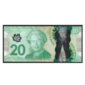 CÉDULA DO CANADÁ 20 DÓLARES 2020 BC/MBC