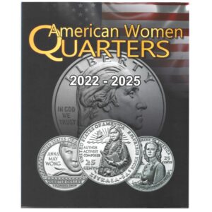 ÁLBUM PARA MOEDAS DOS EUA 25 CENTS 2022 - 2025