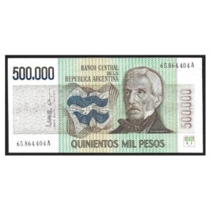CÉDULA DA ARGENTINA 500.000 PESOS FE