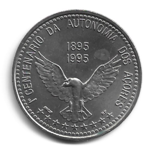 MOEDA DOS AÇORES 100 ESCUDOS 1995 KM 47