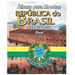 ÁLBUM PARA MOEDAS DO BRASIL 1994 - 2038