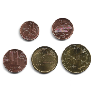 MOEDAS DO AZERBAIJÃO