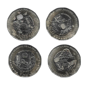 MOEDAS DO MÉXICO COPA 2026
