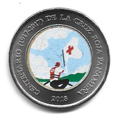 MOEDA DO PANAMÁ 1 BALBOA 2018