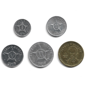 MOEDAS DE CUBA