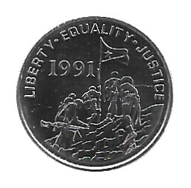 MOEDA DA ERITREIA 5 CENTS 1997 KM 44 - Imagem 2