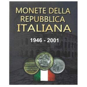 ÁLBUM PARA MOEDAS DA ITÁLIA 1946 - 2001