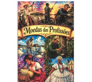 ÁLBUM PARA MOEDAS DAS PROFISSÕES DO BRASIL