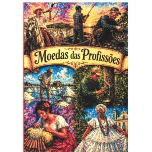 ÁLBUM PARA MOEDAS DAS PROFISSÕES DO BRASIL
