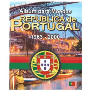 ÁLBUM PARA MOEDAS DE PORTUGAL 1963 - 2000